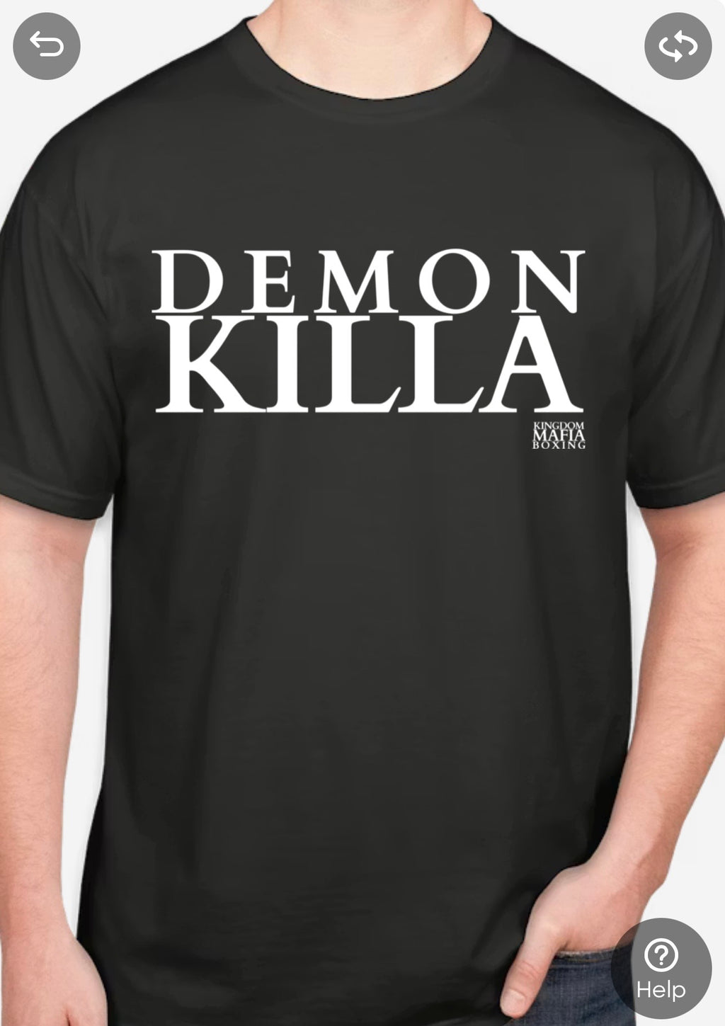 Kingdom Mafia Boxing® "Demon Killa" Shirt Small PRESALE SHIPS 4/1